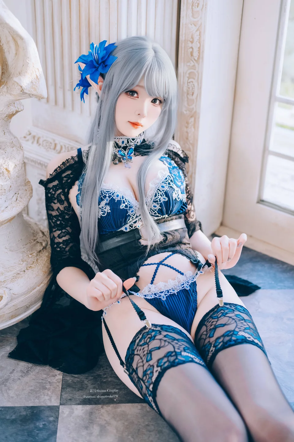 霜月shimo - No.151 Original Dark Elf [16P-45MB] tg@simisebaisi 【丝足阁】011.webp